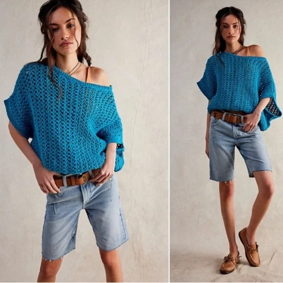 NWT WE THE FREE Ghost Town High Rise Long Short Raw Hem Size 28 - Picture 4 of 16